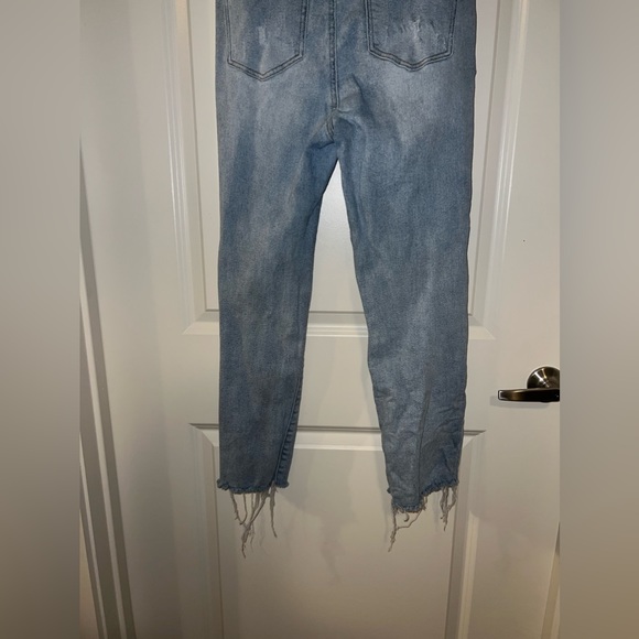 Light Wash Fashion Nova Jeans - Picture 7 of 9